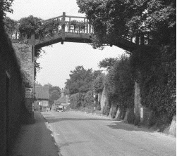 Pedestrian bridge in 1940