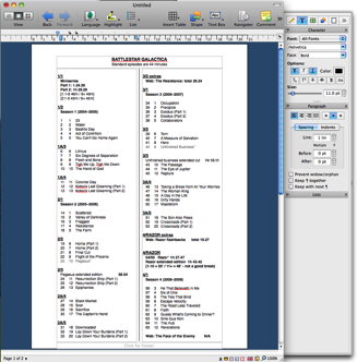 Nisus writer Pro