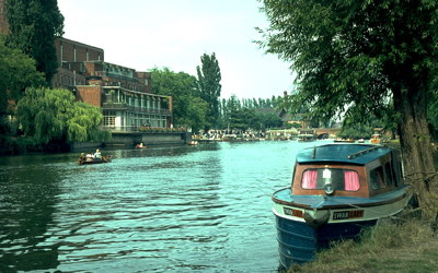 Taken from about the same place as picture 1, the Royal Shakespeare Theatre in 1968 (it was renamed in 1961).